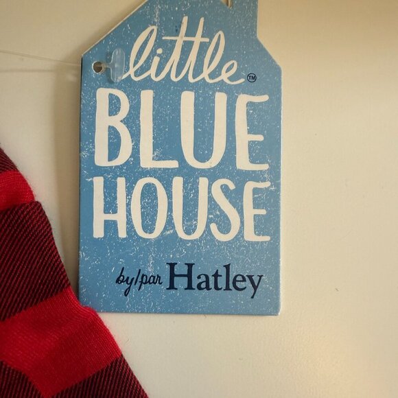 Moose Red Plaid Onesie with Matching Hat and Book 3-6 months NWT - Picture 8 of 12